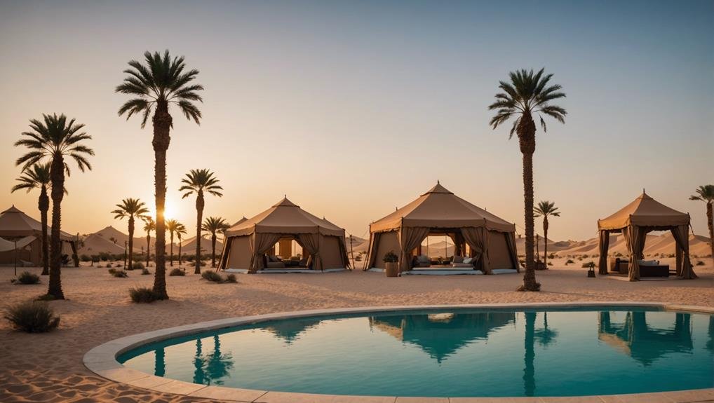 luxurious desert resorts in uae