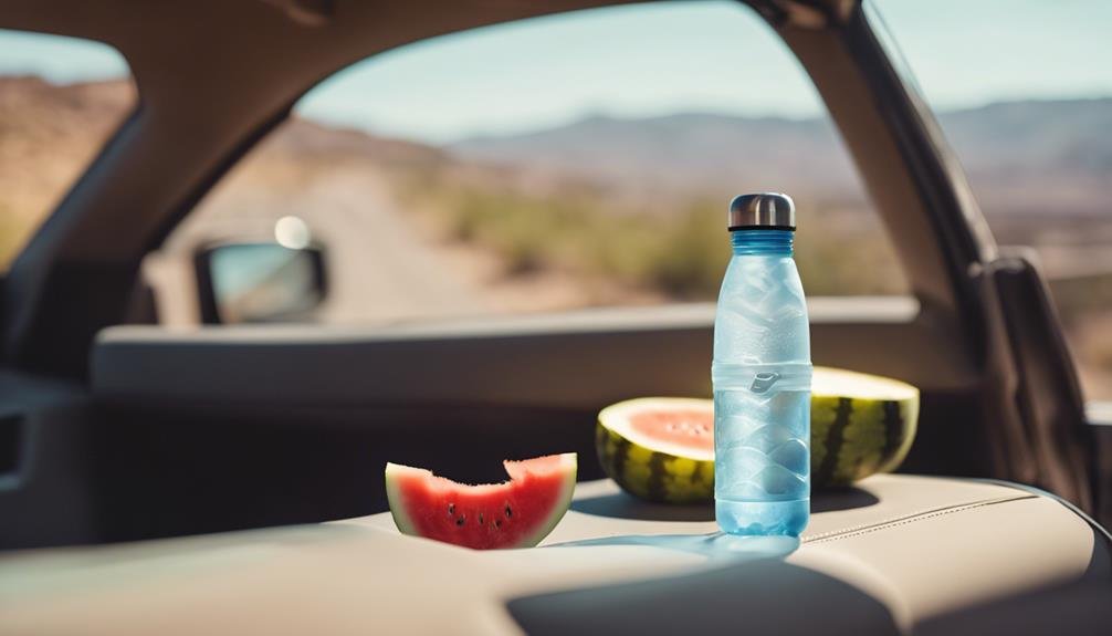 staying hydrated during travel