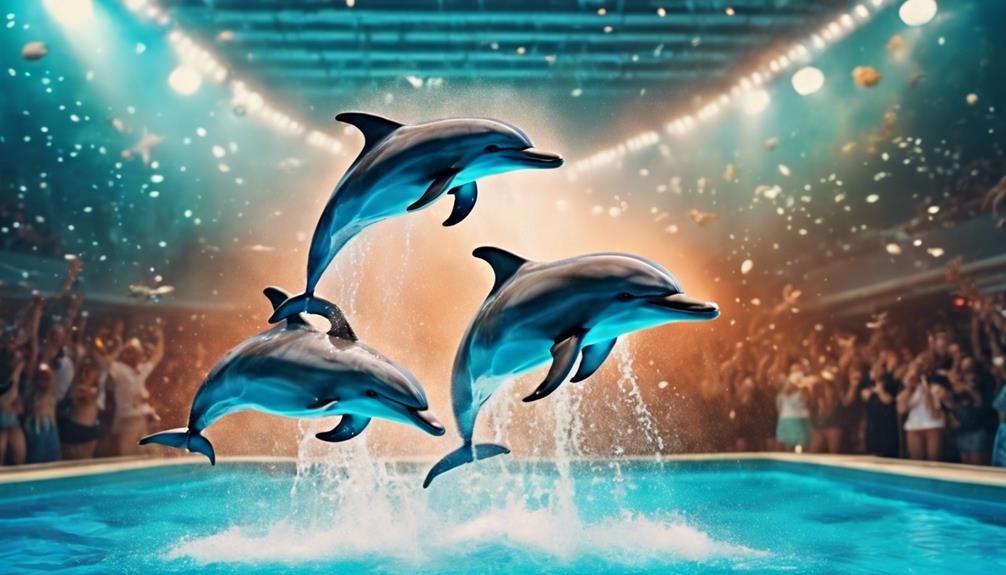 marine mammal shows performed