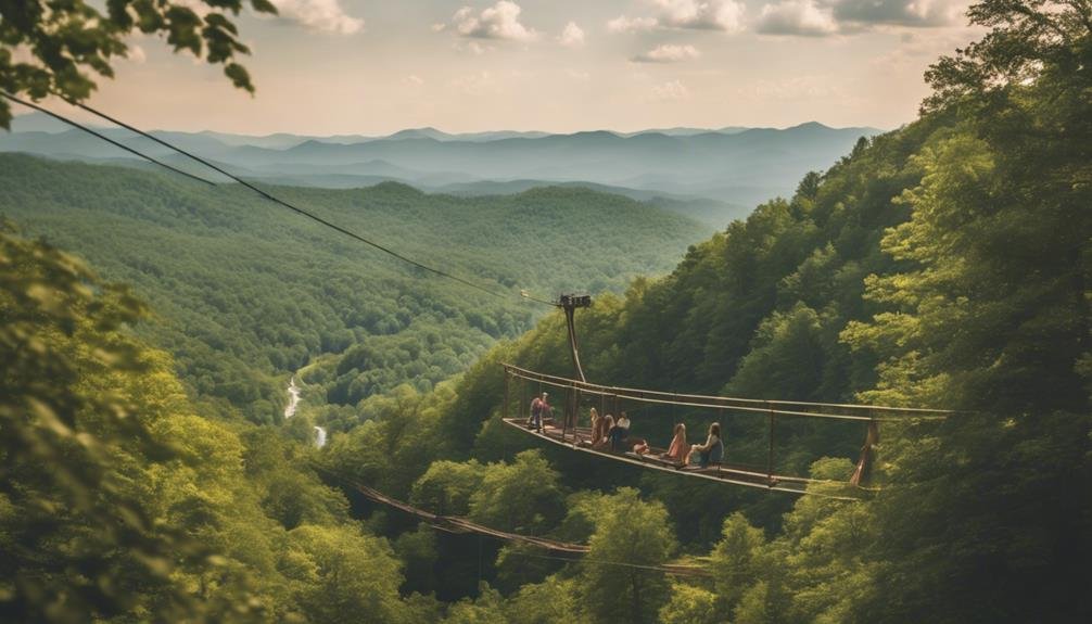 mountain top amusement park