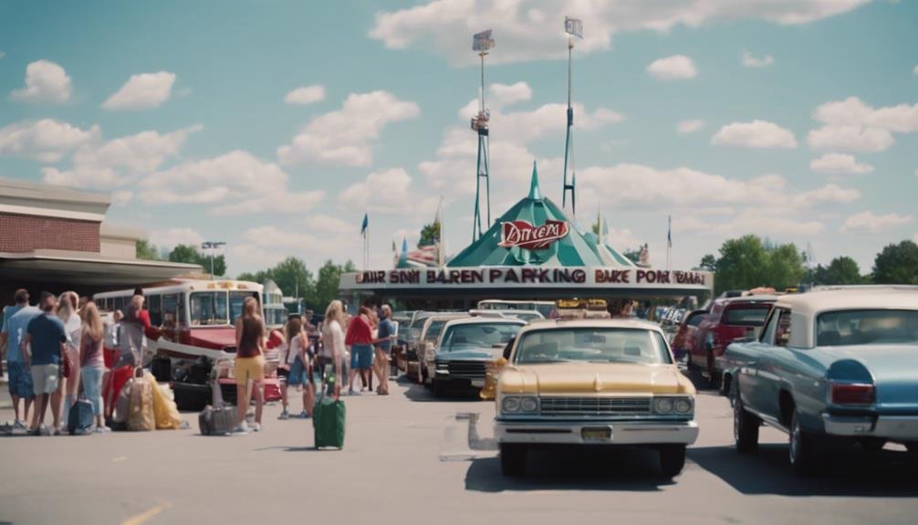 navigating transportation and parking | Darien Lake