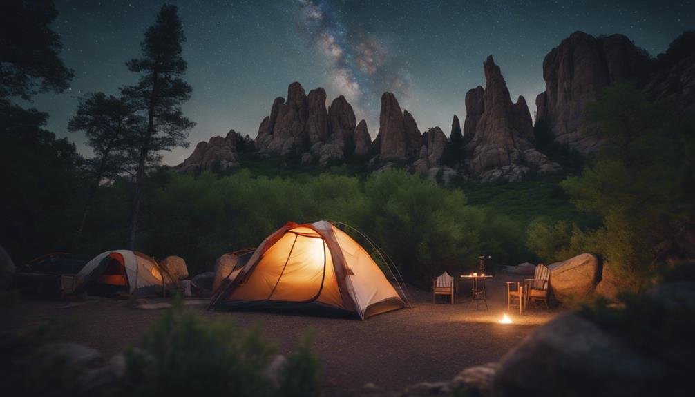 outdoor accommodations for travelers | Pinnacles National Park