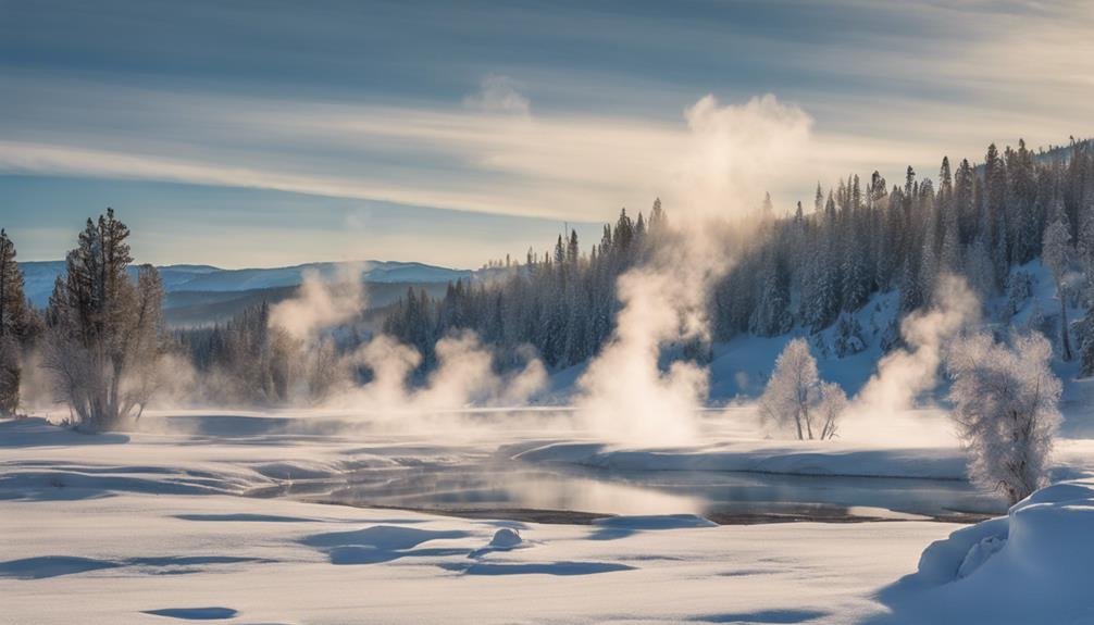 winter adventures in yellowstone