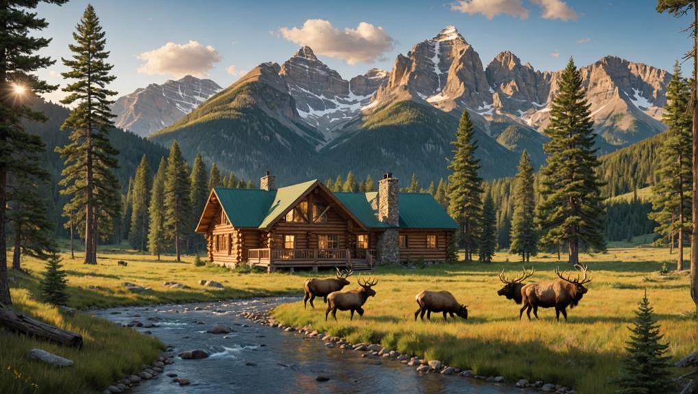 ideal lodging in yellowstone