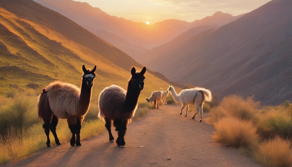 llamas excel as pack animals