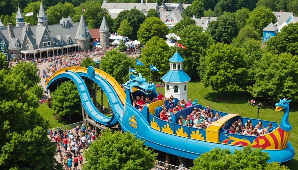 enjoy family friendly amusement park