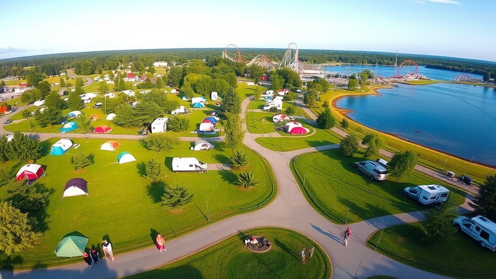 darien lake campground overview