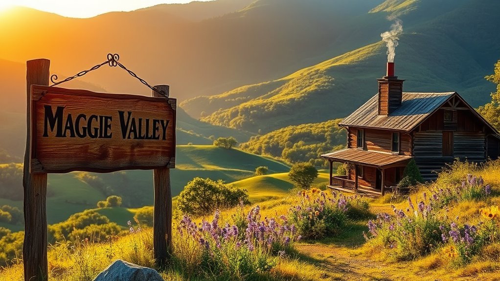 maggie valley naming history