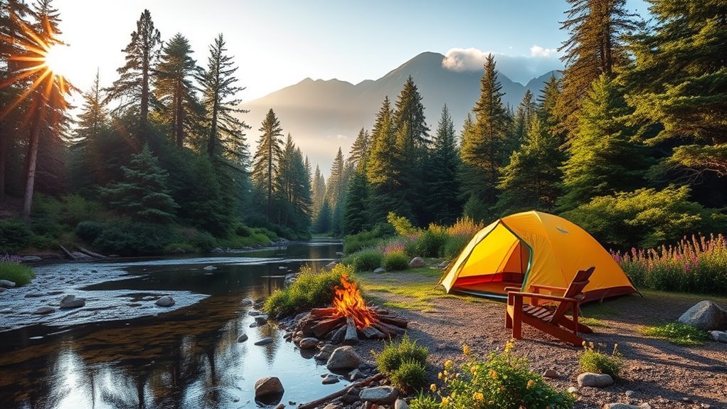 nature adventures and camping