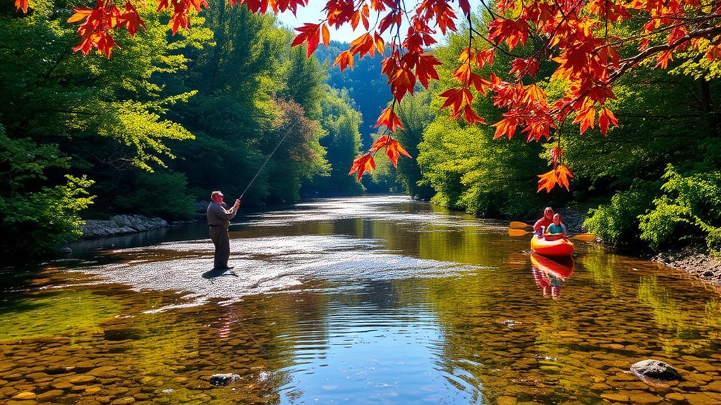 recreational aquatic adventures await
