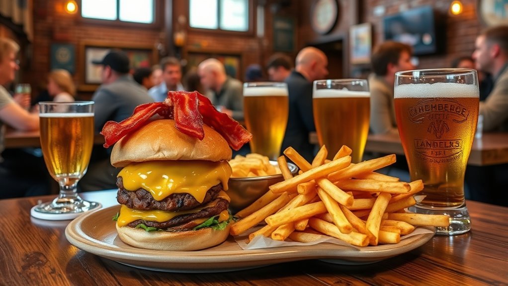 brewpubs serving comfort food