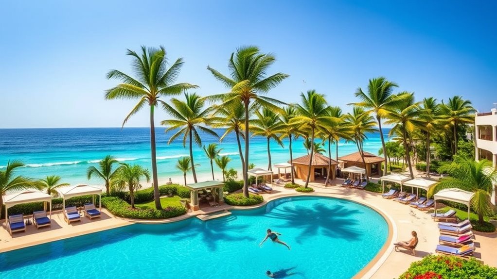 luxury accommodations and recreation