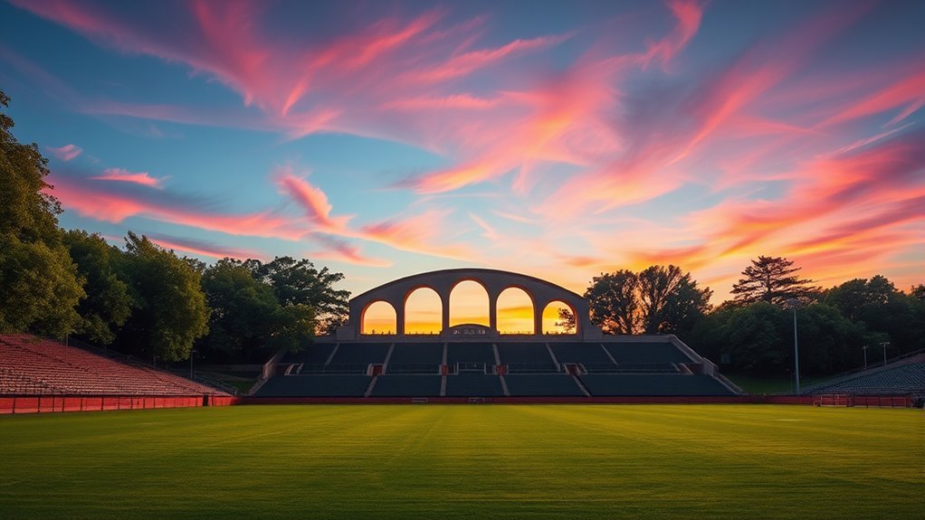 outdoor concert venue location