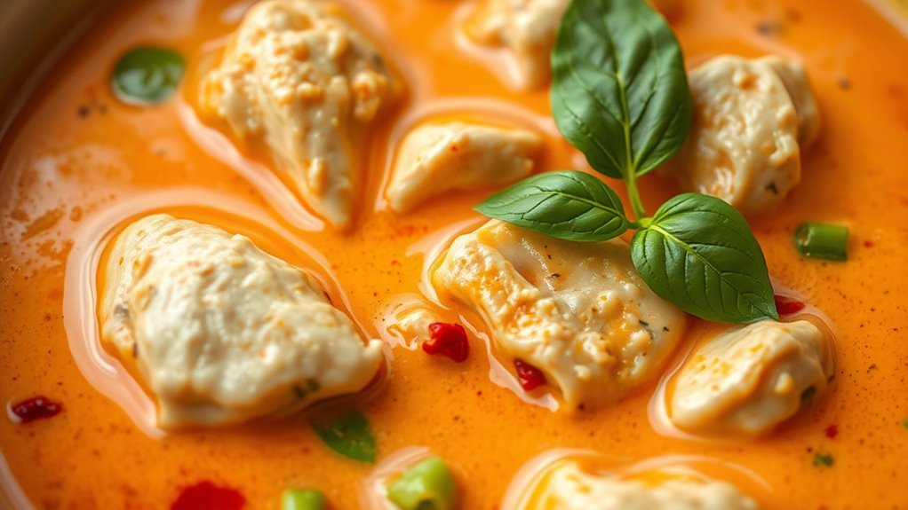 spicy thai coconut curry