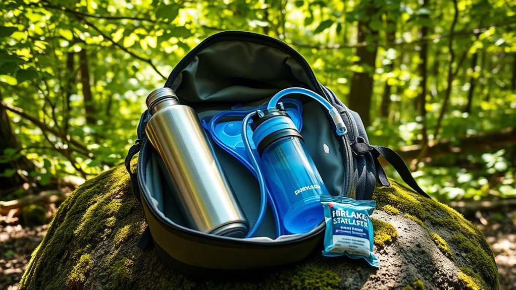 stay hydrated during hikes