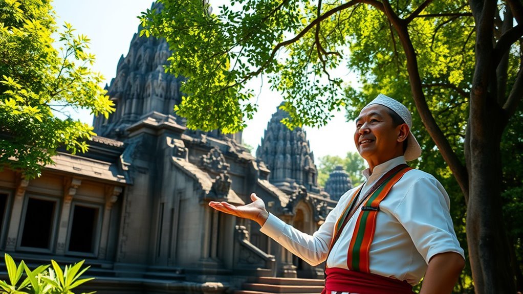 ancient khmer temple complex