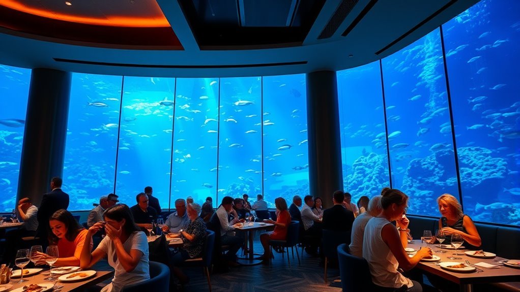 aquarium dining experience reviews