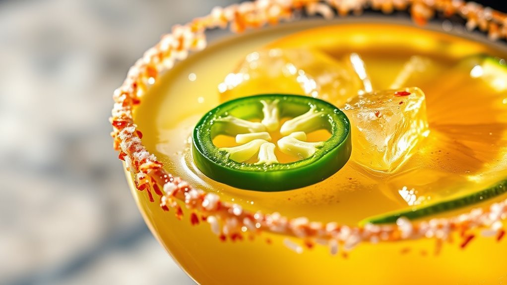 fiery citrus cocktail delight
