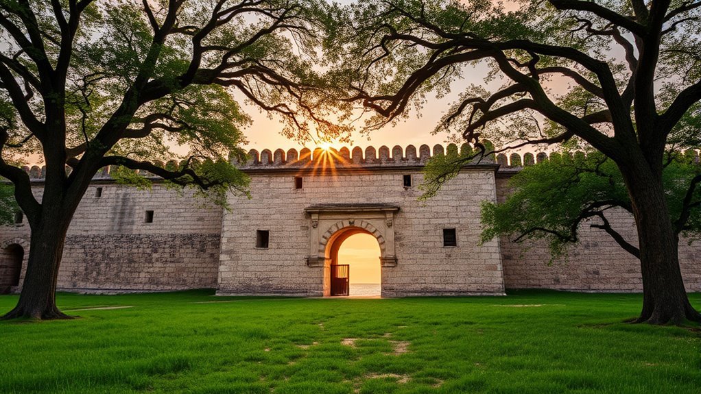 historic military fort site
