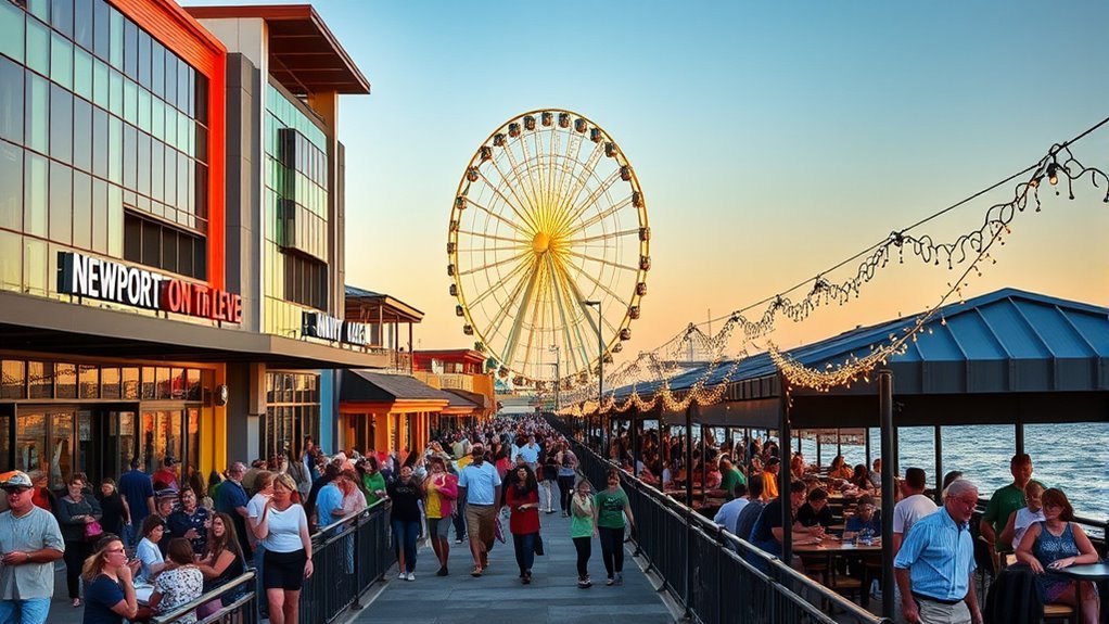 newport on the levee reviews