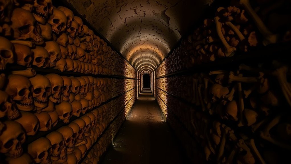 underground burial site history