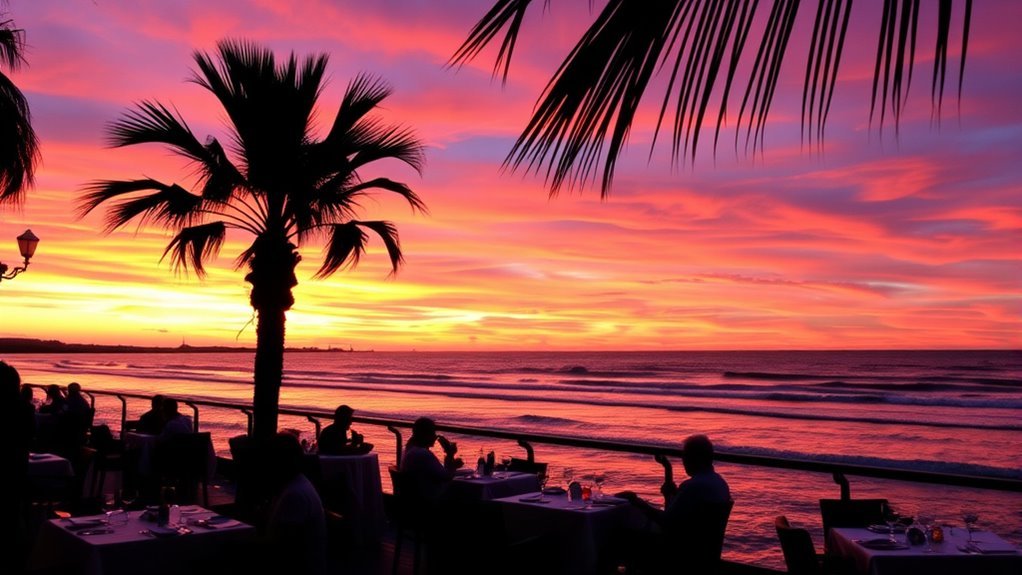 dining by the water