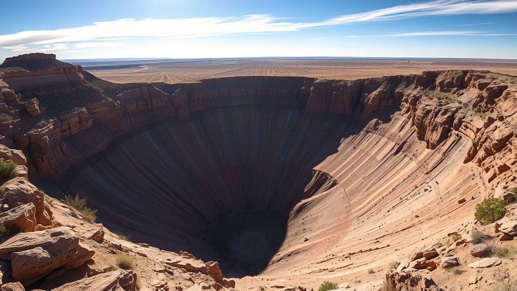 natural landmark meteor impact