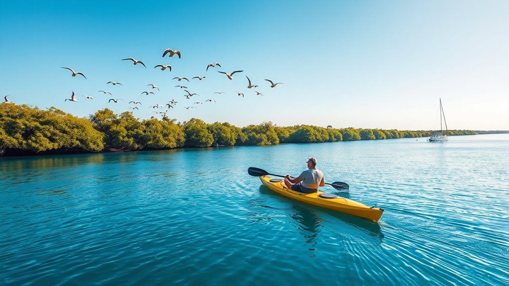 nature excursions and kayaking