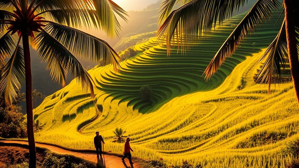stunning tegalalang rice fields